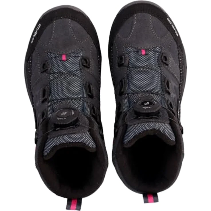 CMP Kids Kiruna Mid FITGO Fleece WP, Kinder Trekkingschuhe in Antracite-Festival, Größe 31, für Wandern – Bild 5