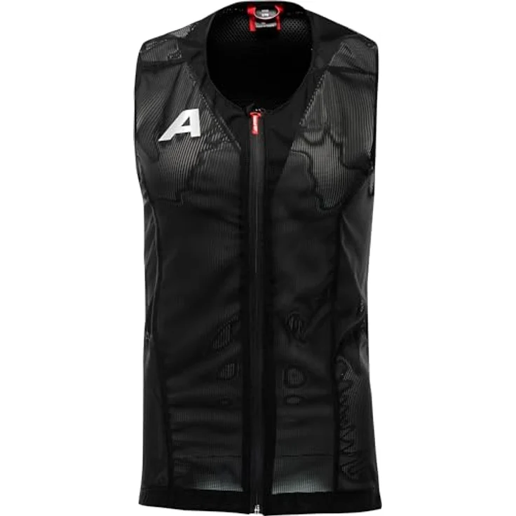 ALPINA PROSHIELD JUNIOR Vest, Flexibler & Atmungsaktiver Rückenprotektor für Kinder mit individuellem Sitz, Schwarz, Größe 152 – Bild 1