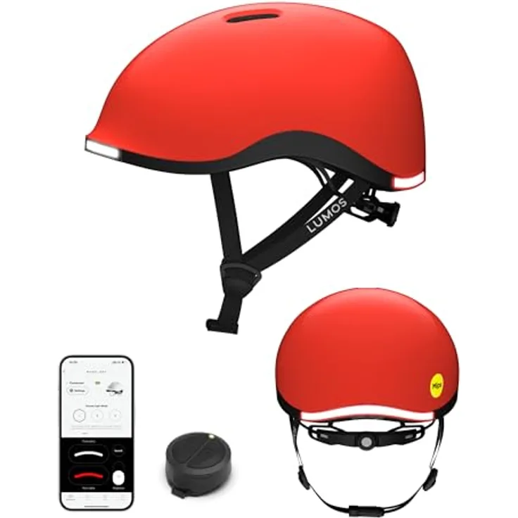 Lumen Labs Lumos Nyxel MIPS, Fahrradhelm mit MIPS-Sicherheitssystem, Größe M, nova