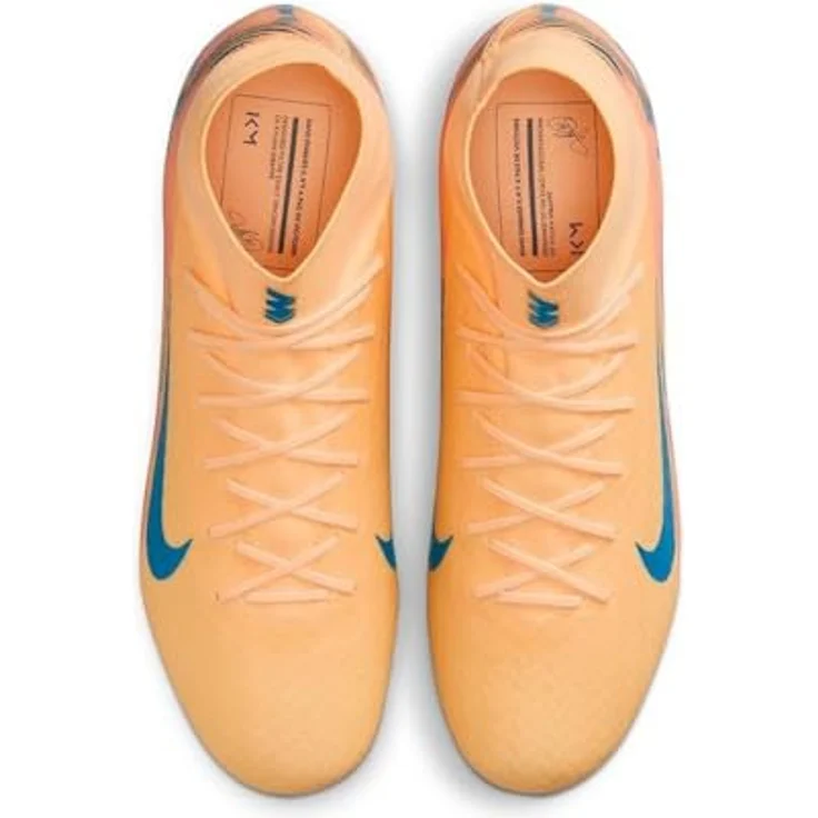Nike Mercurial Superfly 10 Academy KM FG/MG, Fußballschuhe für Unisex, Fusion Orange, Dynamic Fit-Kragen, NikeSkin-Obermaterial, optimierter Grip – Bild 5