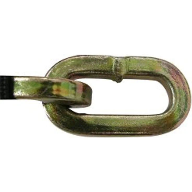 Abus 6KS85 Kettenschloss, robuste Vierkantkette aus gehärtetem Spezialstahl, 85 cm Länge, leichtes Design mit 722 g – Bild 3