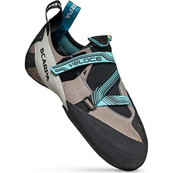 Scarpa Veloce Kletterschuhe für Damen, Größe 36.5, grau - ideal zum Klettern – Bild 2