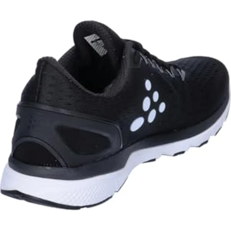 Craft V150 Engineered Laufschuhe Herren, leichter Laufschuh mit hervorragender Flexibilität und Vibram®-Sohle, Schwarz / Weiß – Bild 6