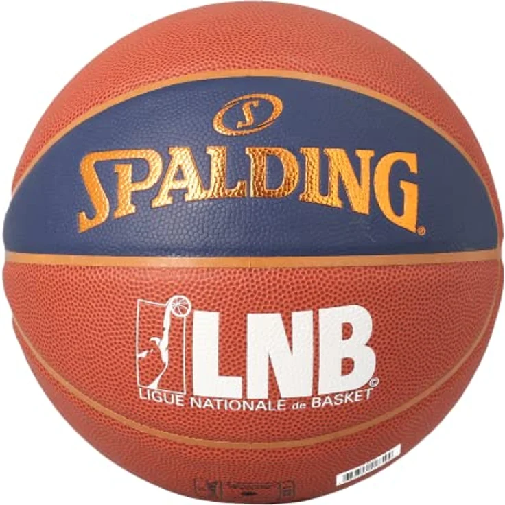 Spalding Tf250 Basketball Ball (5, LNB) - Hochwertiger Basketball für Wettkämpfe und Training, orange – Bild 1