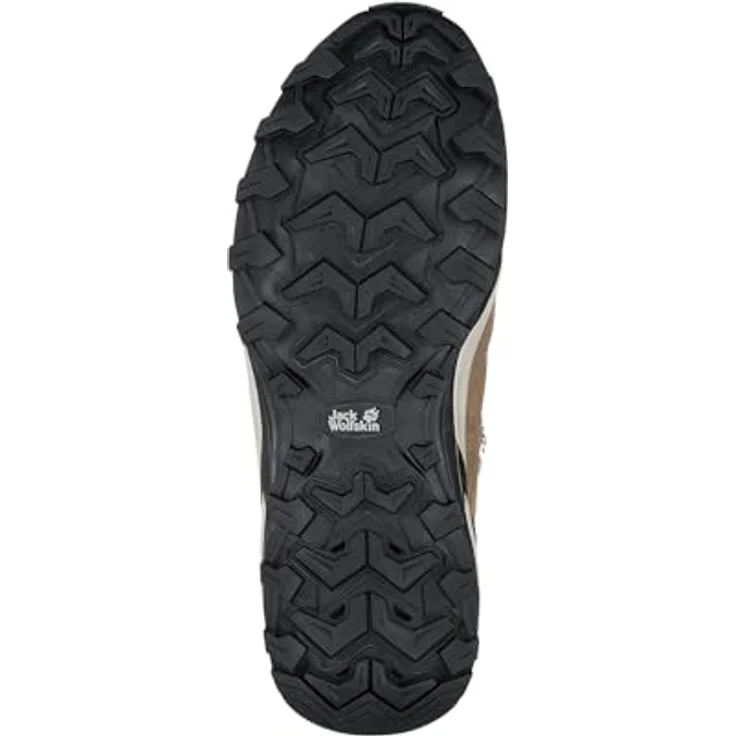 Jack Wolfskin Refugio Texapore Mid W, Damen Wanderschuhe, wasserdicht, Braun, Größe 37.5 – Bild 7