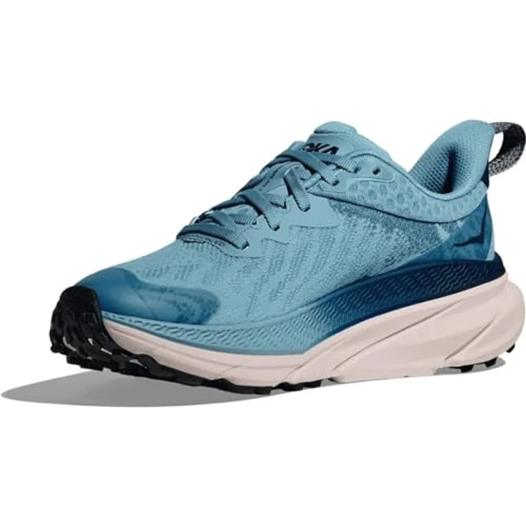 Hoka One One W Challenger ATR 7 GORE-TEX, Trailrunning-Schuhe mit atmungsaktiver Membran, Raindrop/Grout, Größe 38 – Bild 6