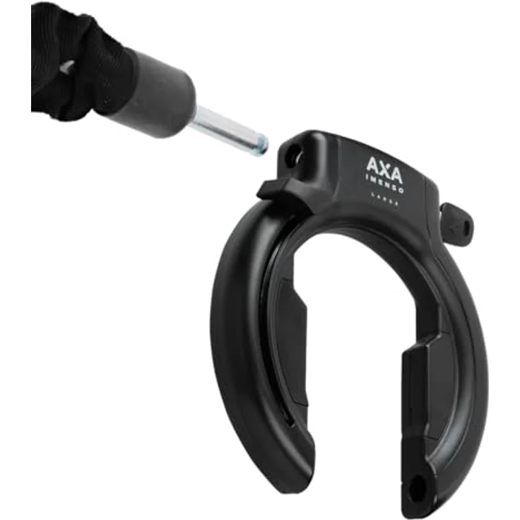 AXA Imenso ULC 130, Veloschloss mit Plug-in-Kette, gehärtetem Stahlbügel und ergonomischem Bedienknopf – Bild 5