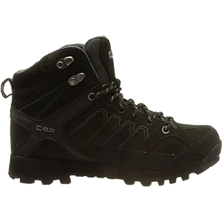 CMP Herren Trekking Schuh Moon Mid WP, Wasserfester High-top Wanderschuh aus Wildleder und beschichtetem Leder, Braun – Bild 6