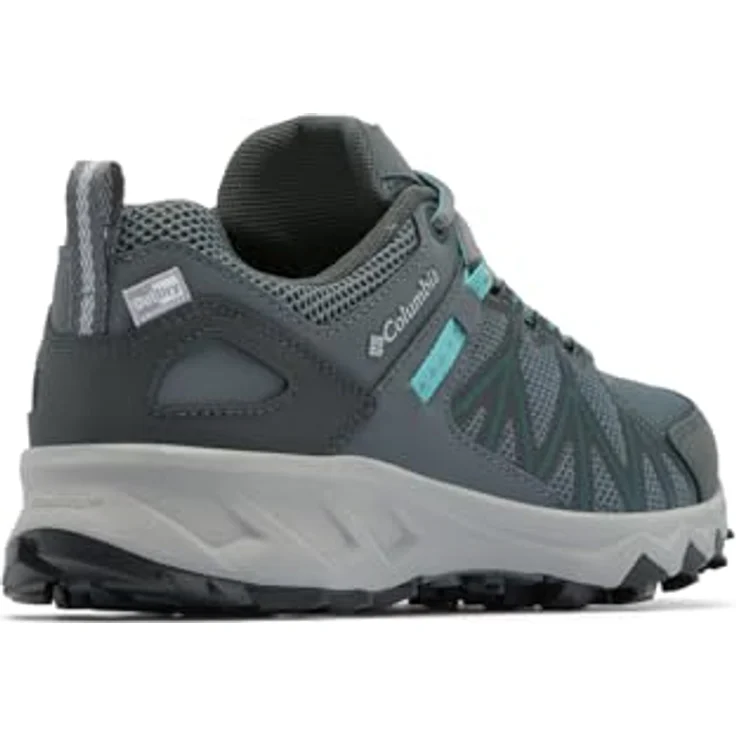 Columbia PEAKFREAK™ II OUTDRY™ Damen Wanderschuhe, wasserdicht mit griffiger Außensohle, Grau (37) – Bild 2