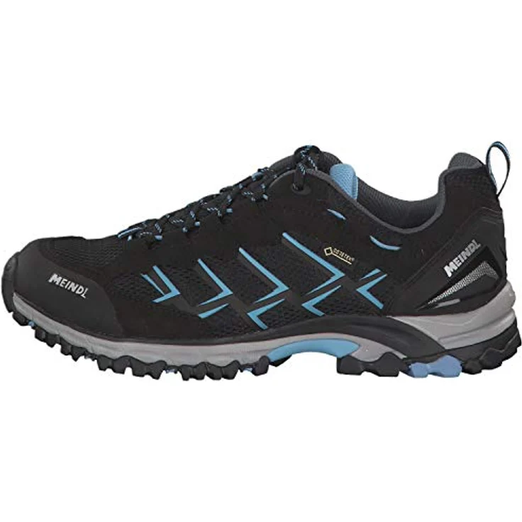 Meindl Damen Wanderschuhe Caribe Lady GTX 3823, Aggressives Design mit modernster Schuhtechnik, Schwarz – Bild 2