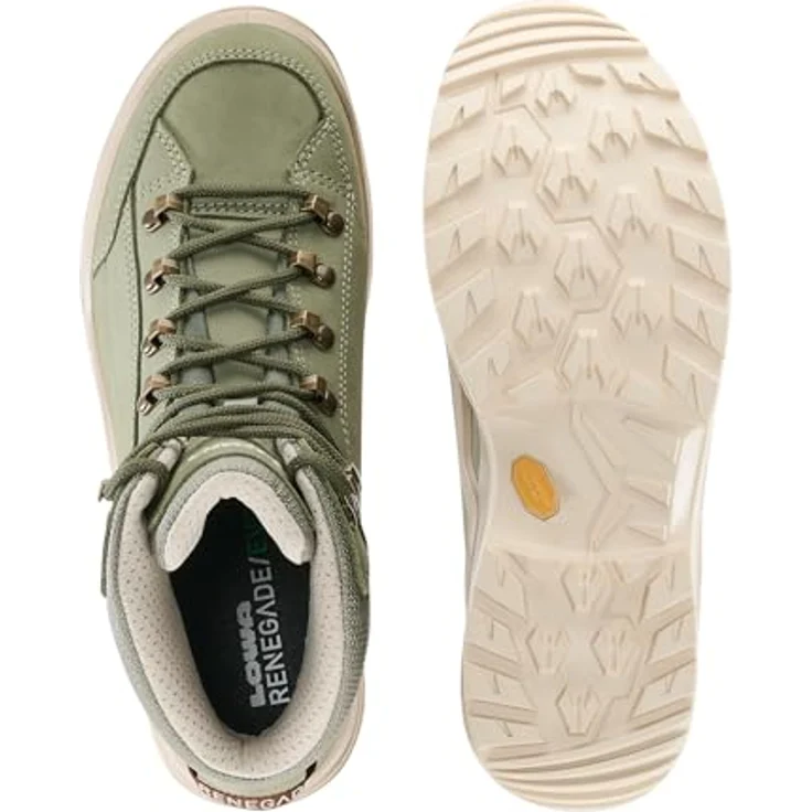 LOWA RENEGADE EVO GTX MID Ws, Multifunktions-Wanderschuh mit optimaler Passform, Farbe SAGE – Bild 6