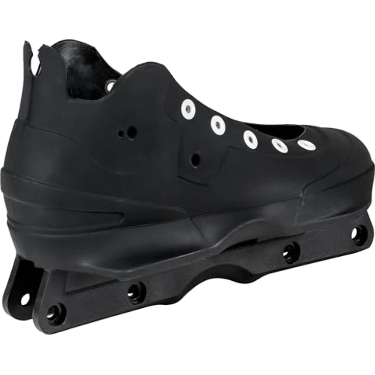 USD Inline Skate Ersatzteil Aeon 60 Shell, schwarze Unibody-Konstruktion für erstklassige Passform und Leistung, Paar – Bild 2