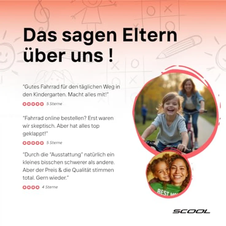 S’COOL Kinderfahrrad S'COOL chiX, 6 Gang Shimano Kettenschaltung, farbenfrohes Design – Bild 7