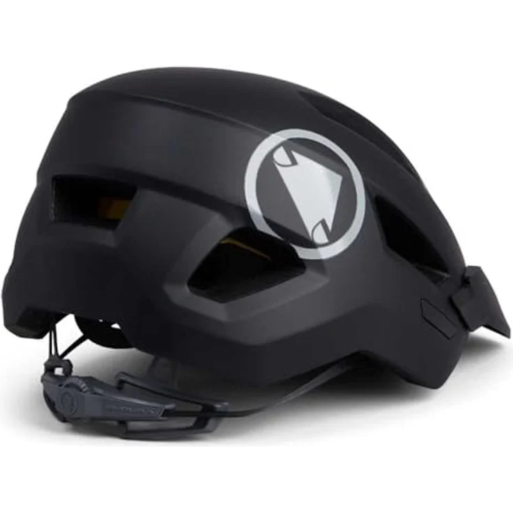 Endura Hummvee Helm, unisex, leicht, verstellbare Passform, schwarz, L-XL, mit In-Mold-Konstruktion und Insektennetz – Bild 2