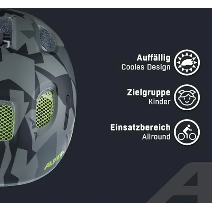 Alpina Sports XIMO 2 LE, Halber Helm mit Hartschalenbau und 360 Fit System, Matt – Bild 3
