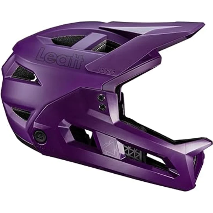 Leatt Helmet MTB Enduro 2.0, Fahrradhelm mit 360° Turbine Technology, purple, Größe L – Bild 4