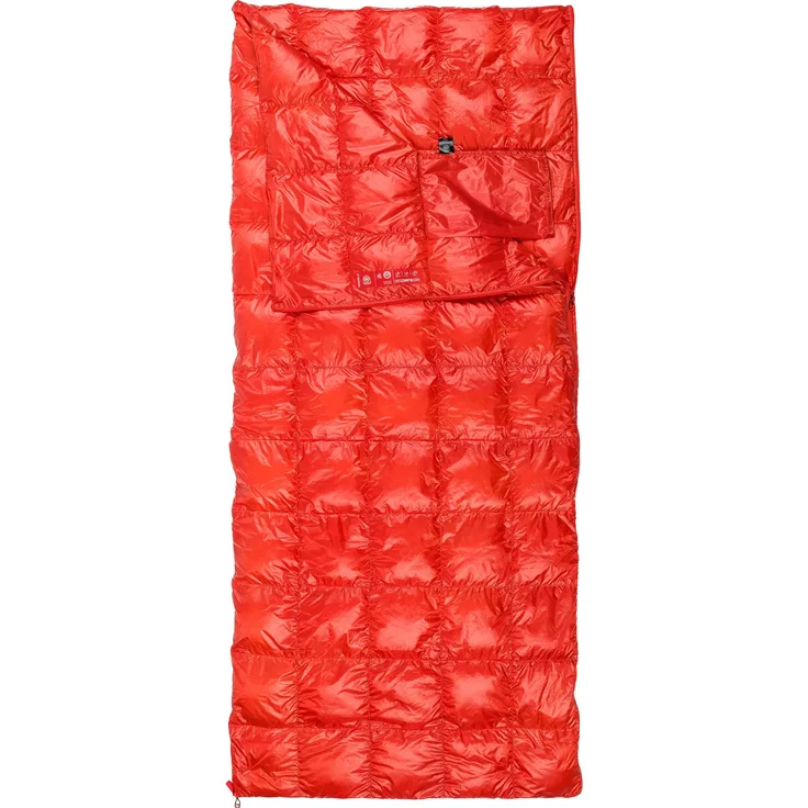 Pajak Quest Blanket Light, Deckenschlafsack aus hochwertigen Entendaunen mit Komforttemperatur von 12 Grad, leicht und komprimierbar