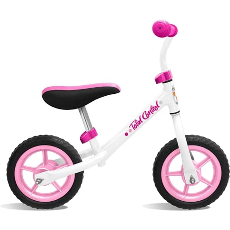 Stamp Running Bike/LAUFRAD SKIDS Control ROSA, Kinderfahrrad mit Stahlrahmen, EVA-Reifen und verstellbarem Sattel – Bild 1