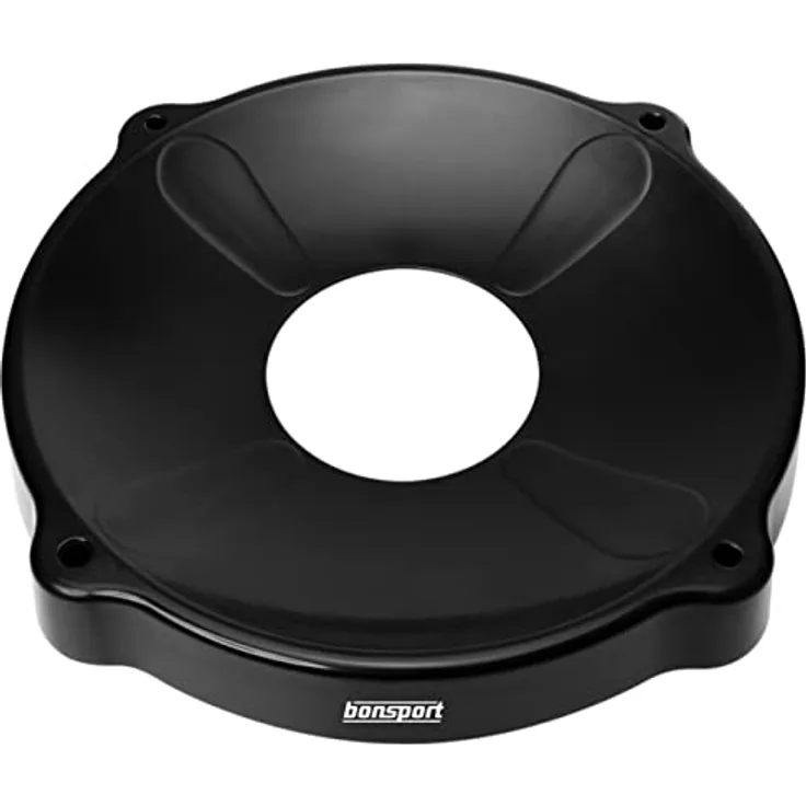bonsport Ballschale für Gymnastikbälle, Sitzbälle und Fitnessbälle ab 45cm bis 85cm, schwarz