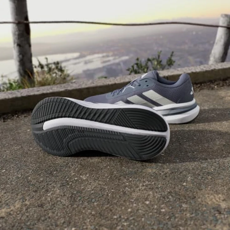adidas Galaxy 7 M, Laufschuh mit Cloudfoam Zwischensohle und Textil-Obermaterial, schwarz – Bild 8