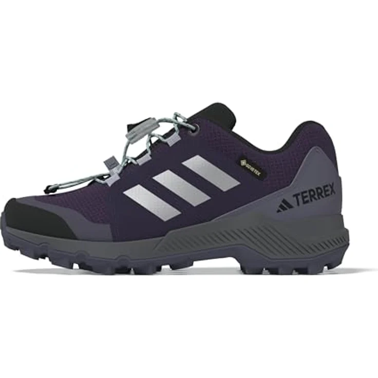 adidas TERREX Wanderschuh wasserdicht, Aurora Plum / Silver Metallic / Semi Flash Aqua, Größe 39 – Bild 9