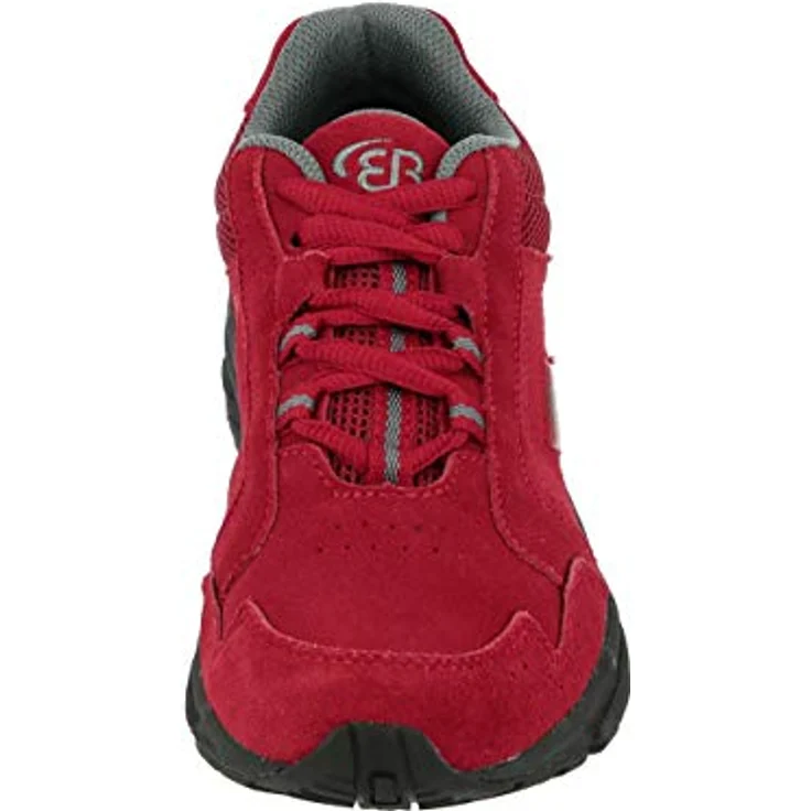 BRÜTTING Bequemschuh Circle, Rot, Wanderschuh aus Veloursleder mit Wechselfußbett und profilierten CME-Laufsohle – Bild 4