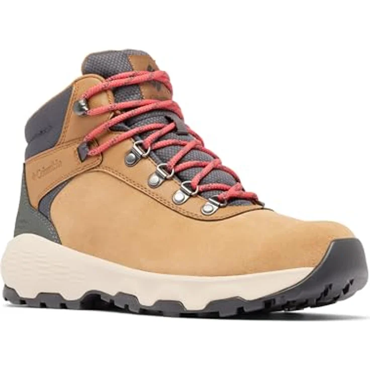 Columbia Newton Damen Wanderstiefel, wasserdichtes Wildleder, Schuhgröße 43 EU, grau – Bild 3