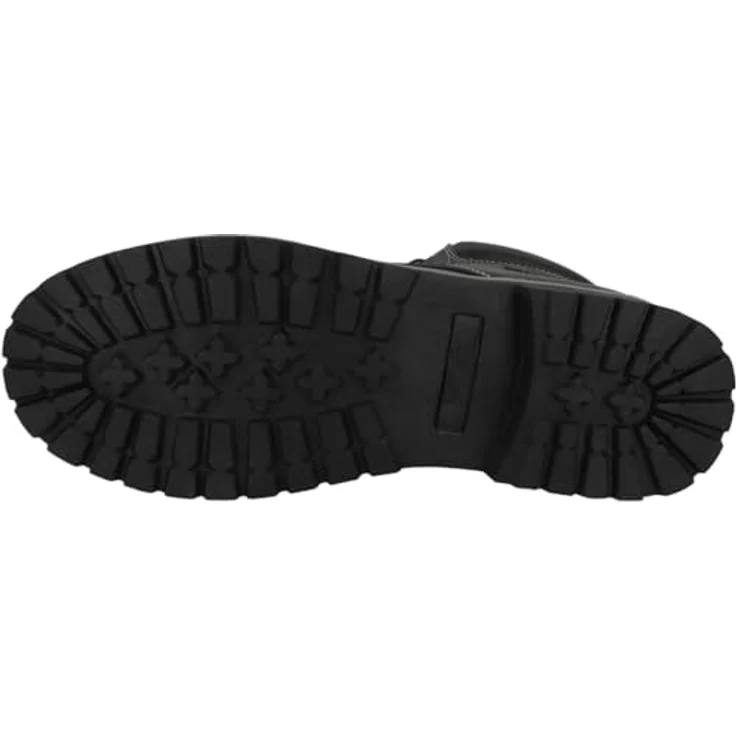 FILA Maverick Mid 55531, Herren Wanderschuhe aus strapazierfähigem Lederimitat, schwarz, mit gepolstertem Schaftrand und griffiger Außensohle – Bild 5