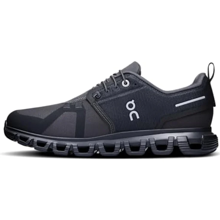 On Running Cloud 6 WP, Damen Laufschuhe mit CloudTec®-Technologie, ultraleicht und atmungsaktiv, Schwarz, Größe 37 – Bild 6