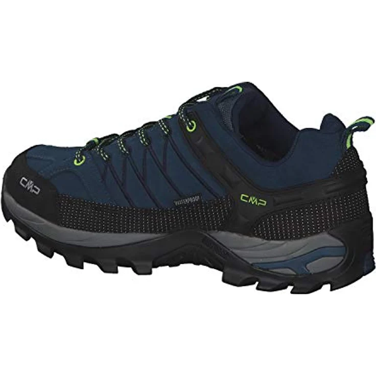 CMP Rigel Low WP 3Q13247-08MF, Trekkingschuhe für Herren, wasserfest, blau, Größe 45 – Bild 3