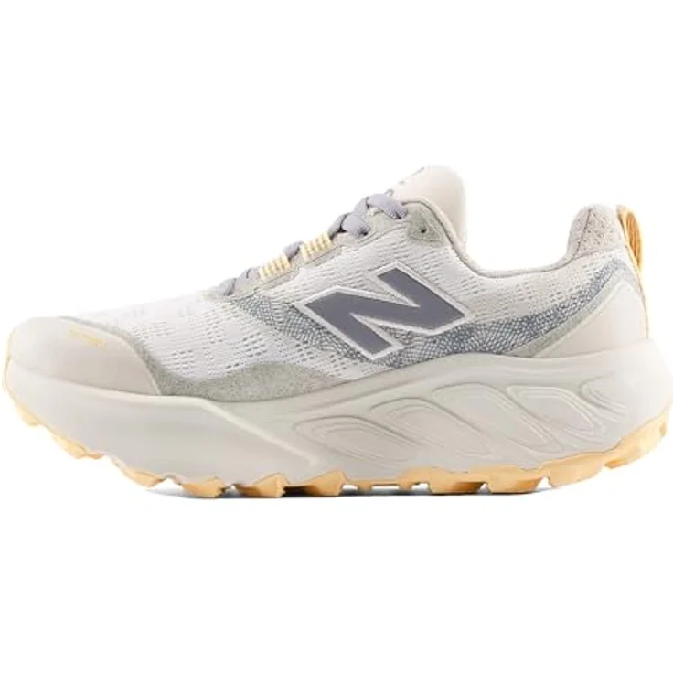 New Balance Fresh Foam X Hierro v9, Wanderschuh mit doppelter Dämpfung und Vibram®-Aussensohle, beige, Gr. 37.5 – Bild 3