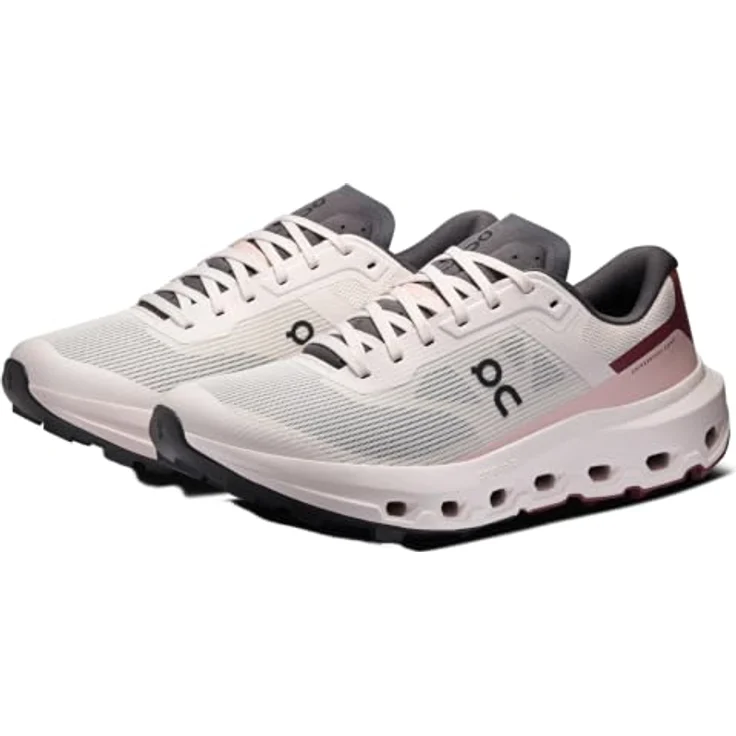 ON Running CLOUDVISTA 3, Vielseitige Trailrunning-Schuhe aus atmungsaktivem Mesh mit CloudTec®-Dämpfung, OYSTER | BARBERRY, Schuhgröße 41 – Bild 1