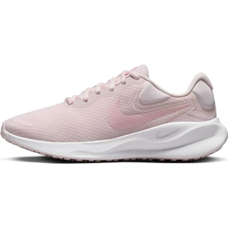 Nike Revolution 7 Damen-Laufschuhe, FB2208-600, komfortables Obermaterial, gepolsterte Ferse, griffige Gummi-Außensohle, Größe 40.5, rot – Bild 1
