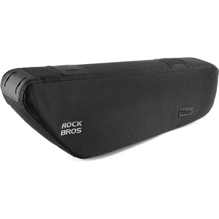 ROCKBROS Oberrohr Fahrradtasche 2.9L - Wasserdicht, Schlanke Bauweise, Schwarz