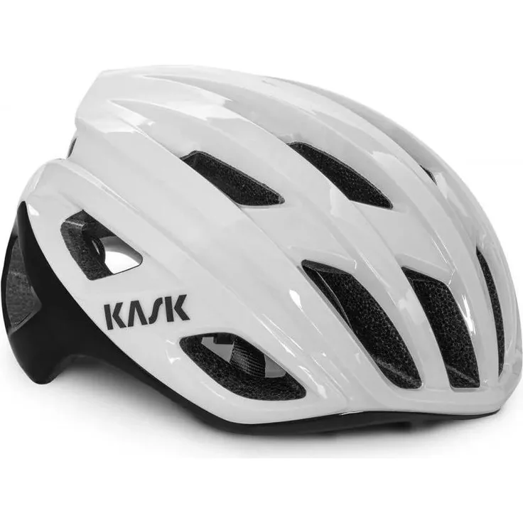 Kask Mojito Cube WG11, Fahrradhelm in Weiß, Größe L, 230 g, mit Octo Fit und Multi In-Moulding Technologie