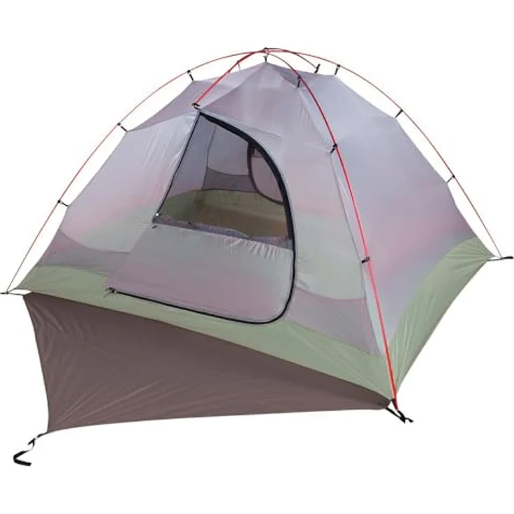 BACH Guam 3, Drei-Personen-Kuppelzelt mit 20D Nylon, 2 Apsiden, willow bough green – Bild 4