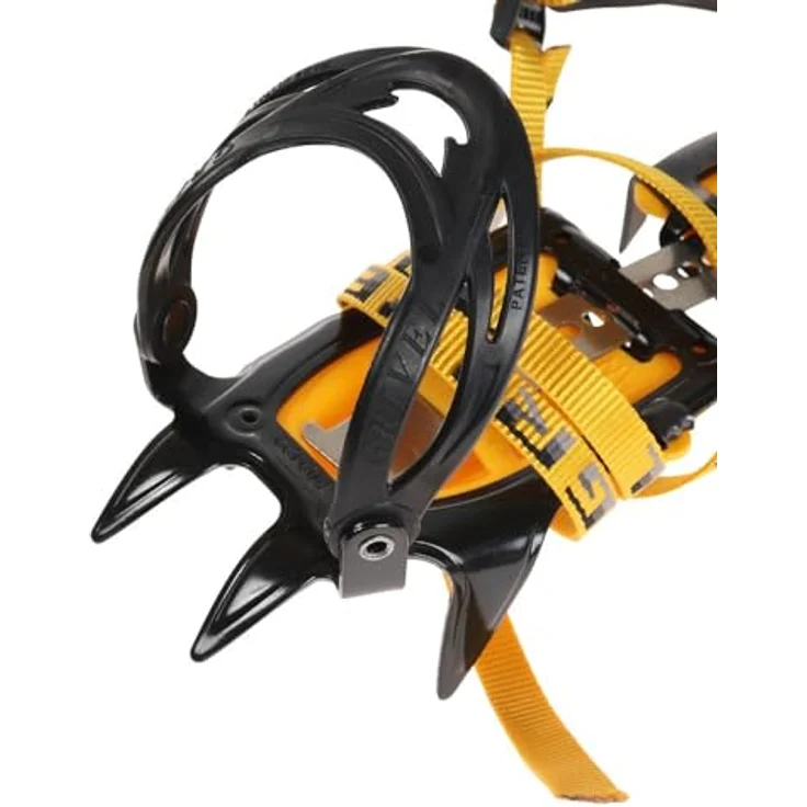 Grivel G10 New-Classic EVO Steigeisen, schwarz/gelb, Anti-Flut, CE und UIAA zertifiziert – Bild 4