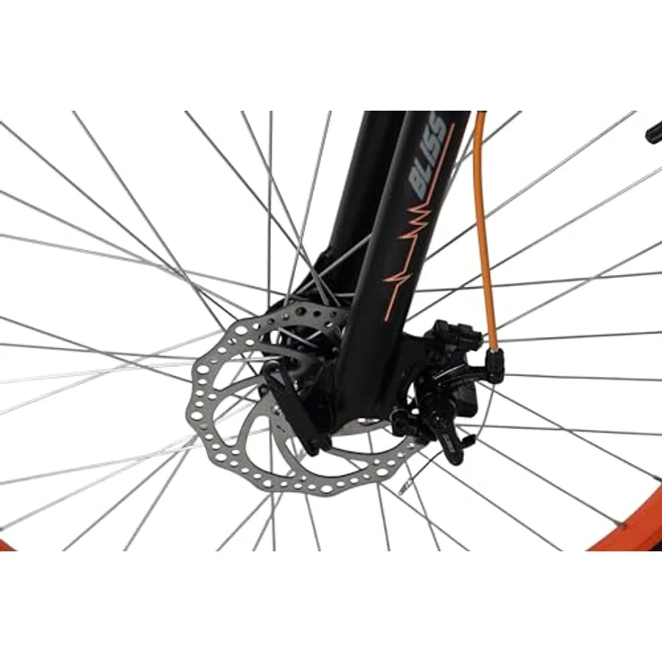 WYLD Mountainbike Fully 26'' Bliss, 21 Gänge, RH 47 cm, sportliches Design, mechanische Scheibenbremsen, geeignet für Körpergröße 170-185 cm – Bild 6