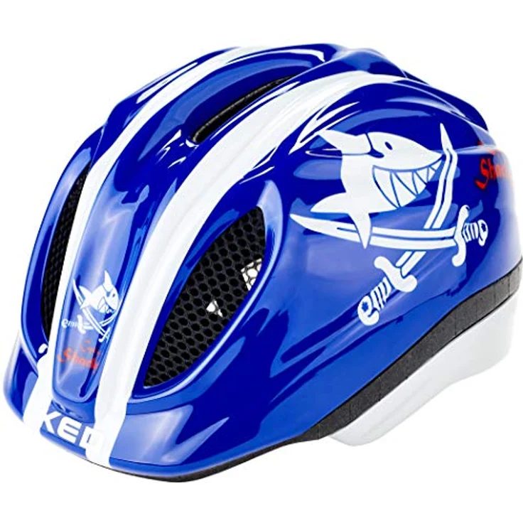 KED Kinderhelm Meggy II Originals 2020 Sharky Blue Gr. S 46-51 cm – Bild 2