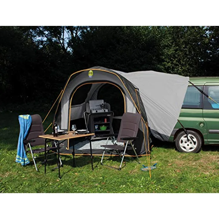 Eurotrail Cruiser Air, Autozelt - aufblasbar, parkfreundliches Design