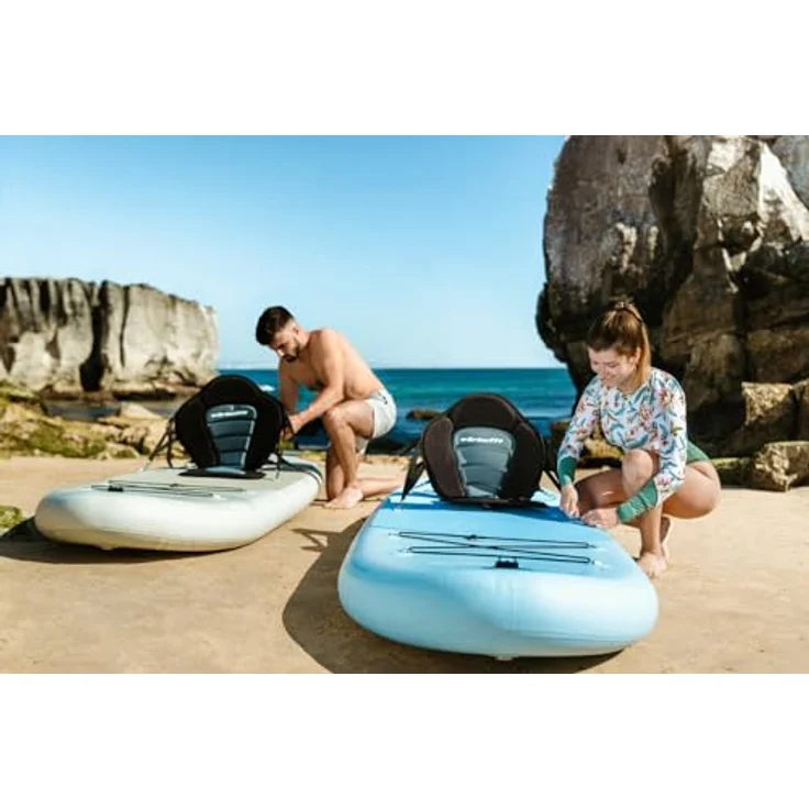 VirtuFit Supboard Cruiser 305, Pink, aufblasbares SUP-Board mit Kajak-Sitz, Zubehörpaket und Tragetasche, hohe Stabilität bis 180 kg – Bild 2