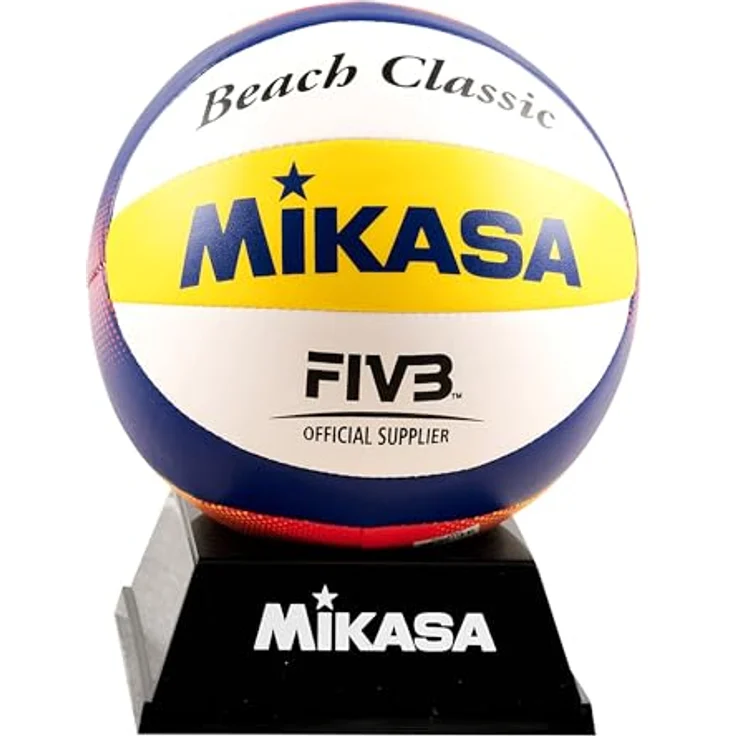 Mikasa BV1.550C, Beach-Minivolleyball für Techniktraining und Freizeit, bunt – Bild 2