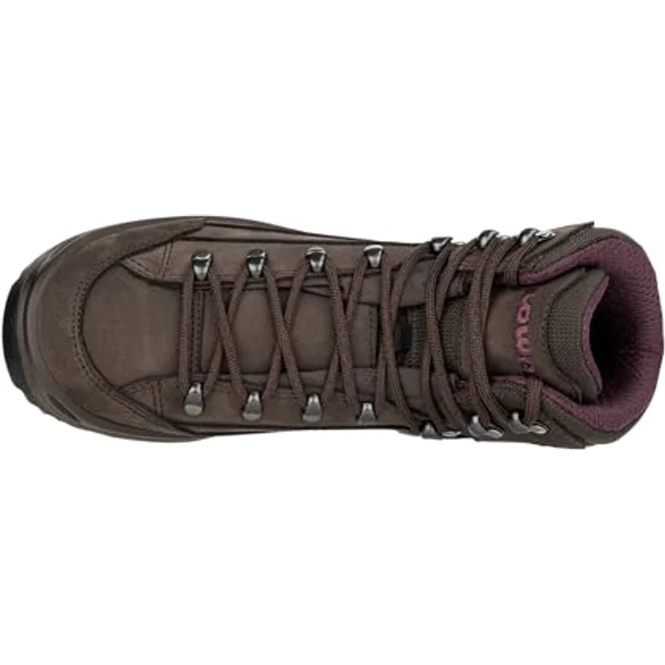 LOWA Renegade GTX Mid Ws, Wasserdichte Damen-Wanderschuhe mit optimaler Dämpfung, braun, Größe 39 – Bild 5