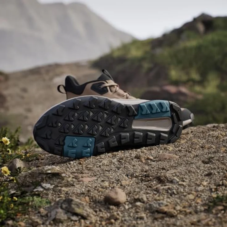 adidas Terrex Anylander Mid-Cut, Wanderschuhe für Herren mit EVA-Zwischensohle und Traxion Außensohle, schwarz – Bild 8