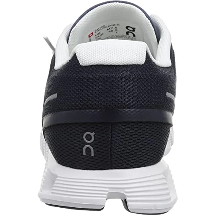 ON CLOUD 5, Laufschuhe aus Textil & Synthetik, leicht und flexibel, blau, Größe 10 1/2 – Bild 3