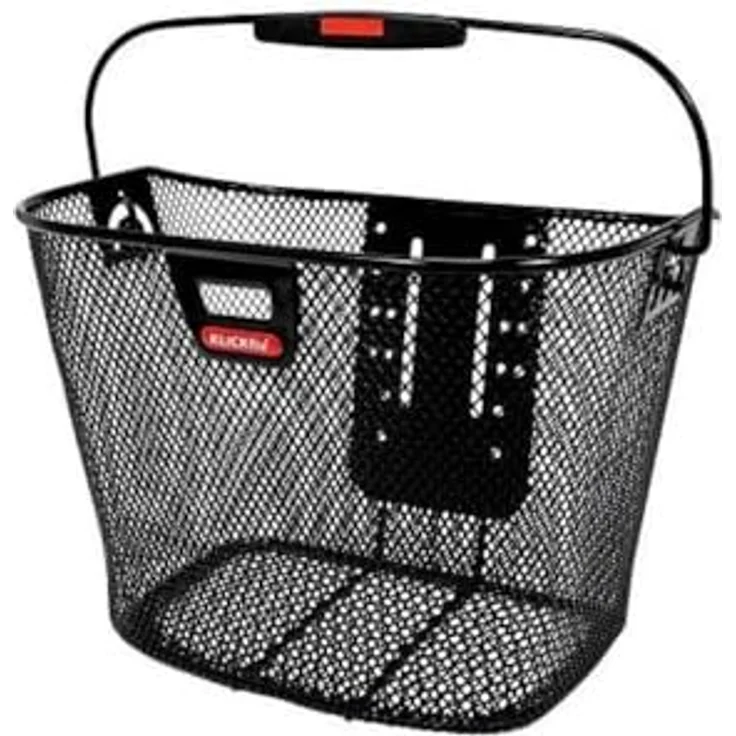 KlickFix KLICKfix Farradtasche Uni Korb mit Lampenhalter, 16L Volumen, belastbar bis 5kg, Modell 0391KLIK – Bild 1