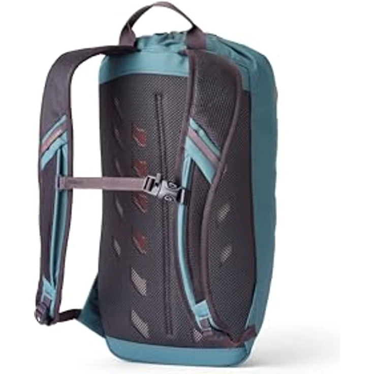 Gregory Nano 14, 14 L Wanderrucksack mit atmungsaktivem Rückenteil und Trinksystem, Blau (Rio Blue) – Bild 2