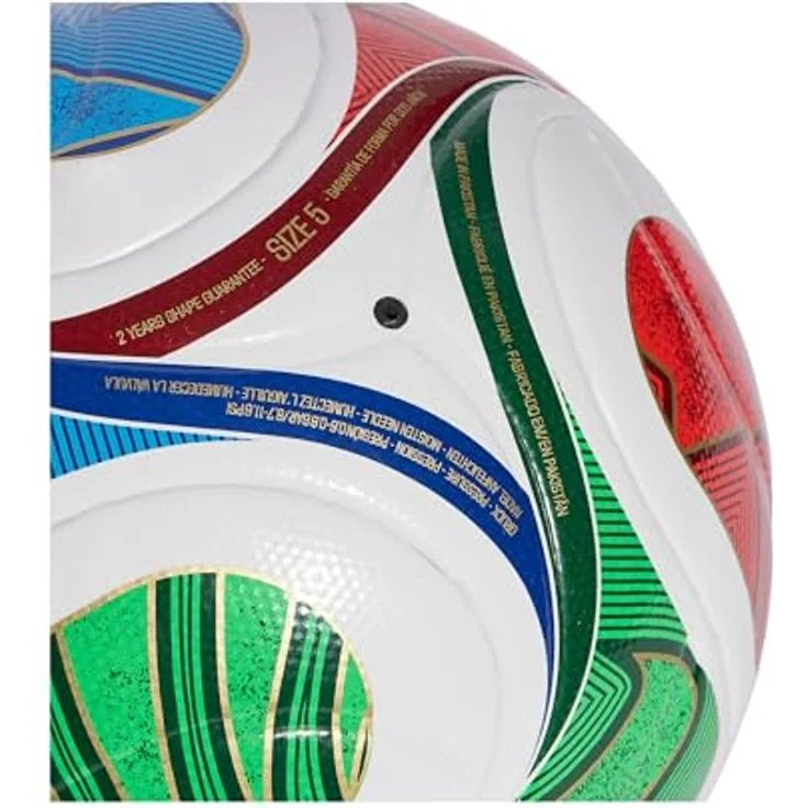 adidas Fußball Trionda League Junior, gewichtsreduziertes Trainingsspielgerät mit recycelter TPU-Oberfläche, verschleißfest und nahtlos verklebt – Bild 4
