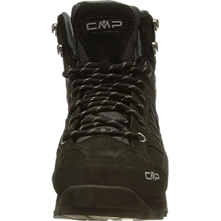 CMP Herren Trekking Schuh Moon Mid WP, Wasserfester High-top Wanderschuh aus Wildleder und beschichtetem Leder, Braun – Bild 2
