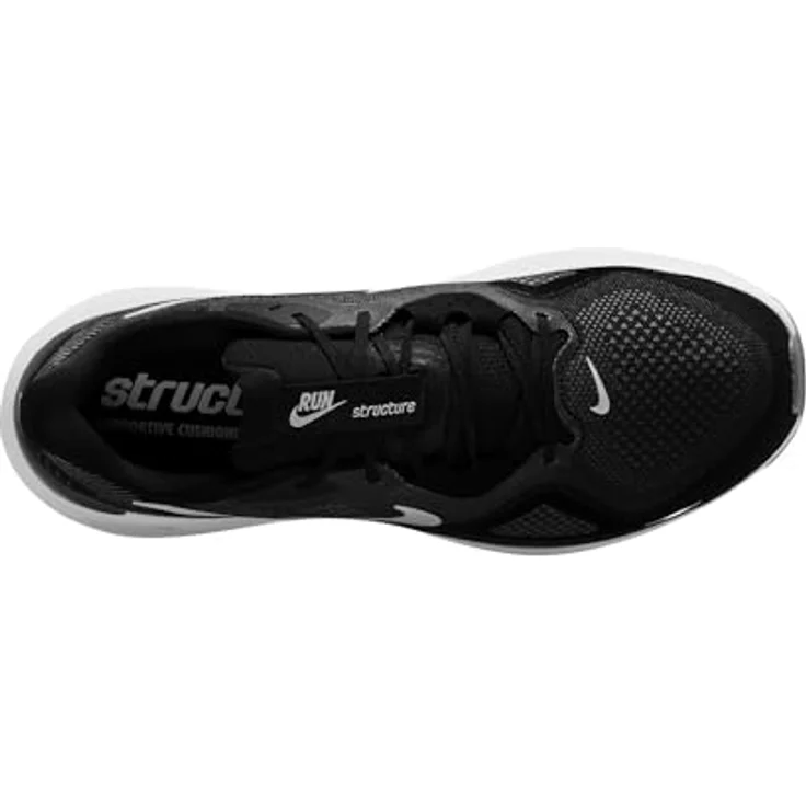 Nike Structure 26, Herren Laufschuhe in Schwarz, Größe 44.5 – Bild 6
